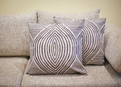 Meridien Pewter Cushion