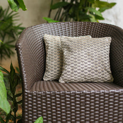 Aztec Taupe Cushion