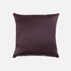 Cernobbio Cranberry Velvet Square Cushion