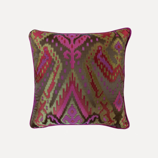 Samarkand Raspberry Cushion