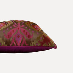 Samarkand Raspberry Cushion