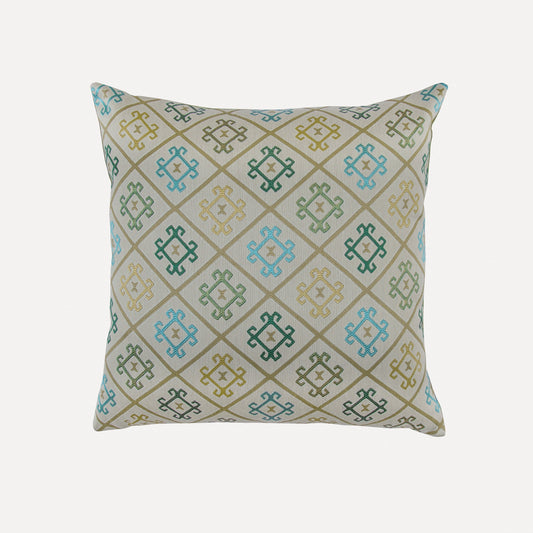 Riviera Meadow Green Cushion