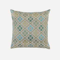 Riviera Meadow Green Cushion