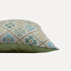 Riviera Meadow Green Cushion