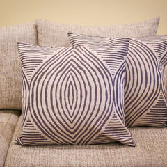 Meridien Pewter Cushion