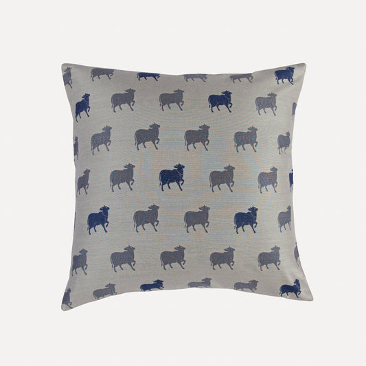 Pinjori Medieval Blue Cushion