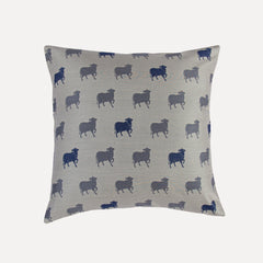 Pinjori Medieval Blue Cushion