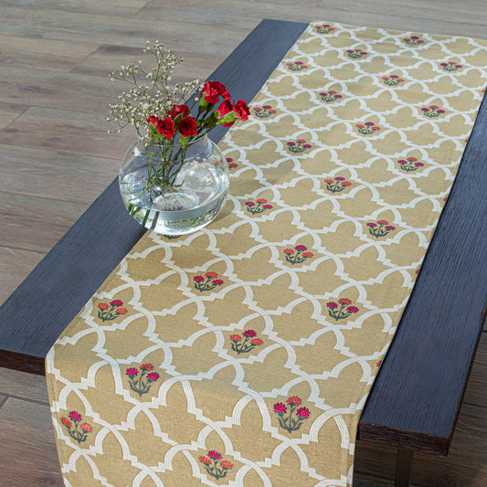 Riverlands Coral Table Runner