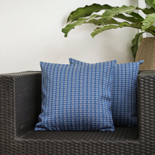 Santorini Indigo Cushion