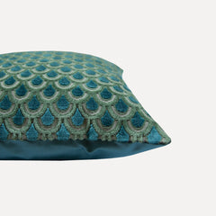 Vittorio Jade Velvet Cushion