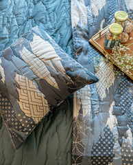 Boro Boro Indigo Bedspread