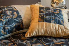 Havana Black Iris Bedspread