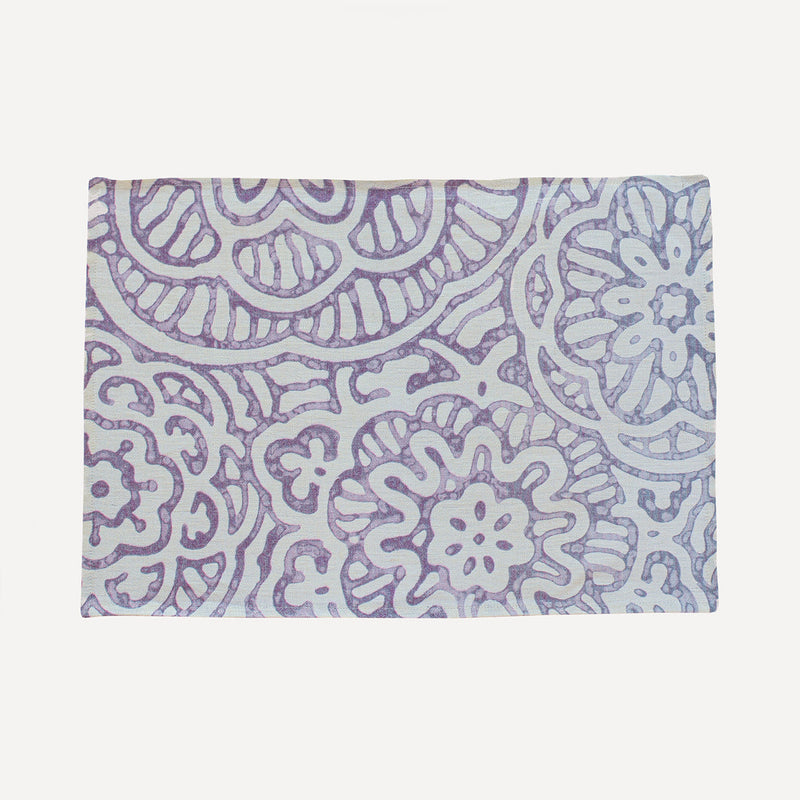 Linen Purple Table Mat