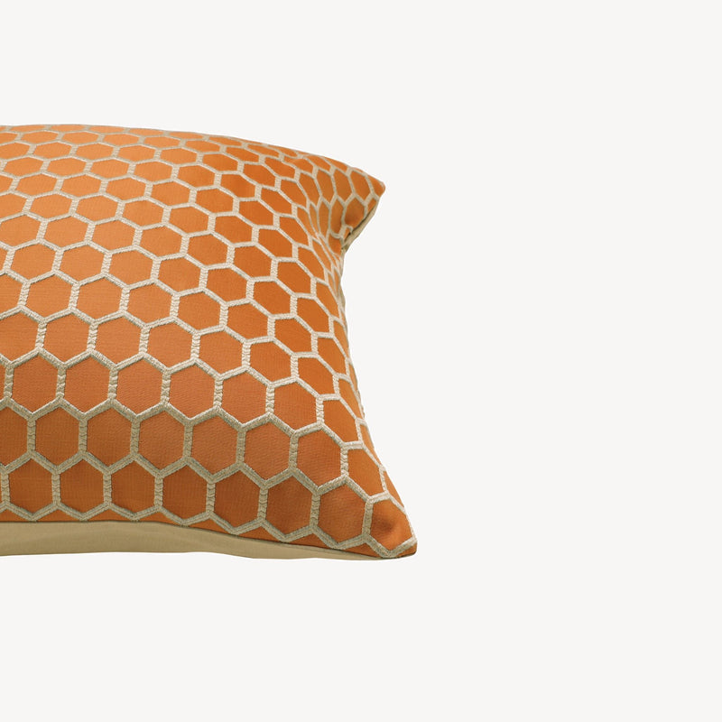 Cotton Club Orange Beige Cushion